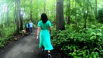 AmWednesday - chains in a forest