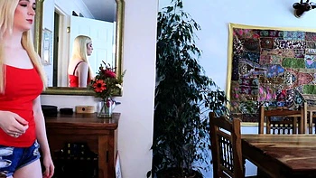 Identical Stepsister Surprise Visit Turns Naughty