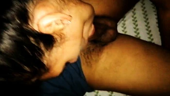 Cute brunette's kinky BDSM blowjob and fisting POV