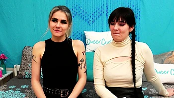 QueerCrush interview with Adalind Gray and Amelia Ivory