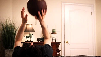 Brunette Bombshell Olive Glass Unveils Her Massive Tits in