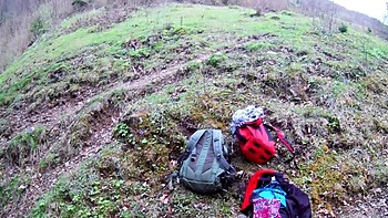 Mountain Blowjob with a Kinky Brunette