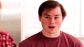 Insecure stepmom comforted by stepson