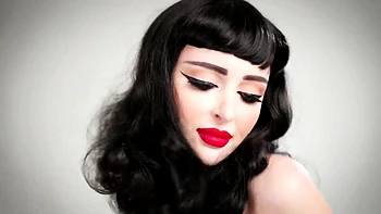 Kristen Lanae Black Bikini Sexy Tease Video