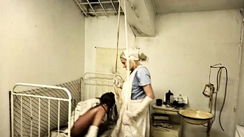 Two hotties paying bills with blowjob and group sex