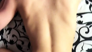 Hot real amateur brunette gives her boyfriend a POV blowjob