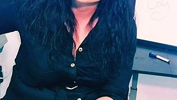 Amateur Brunette Anal Toy