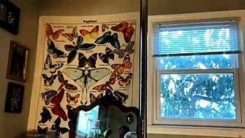 Small titted teen sucks upside down