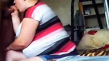 Estonian Amateur Gives a Deep Blowjob