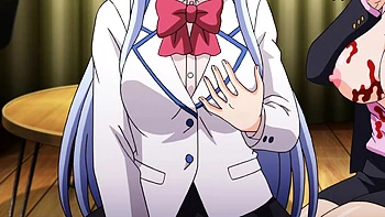 A playful bud nibbling seductively