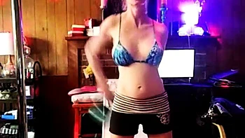 Amateur blondie solo anal masturbation