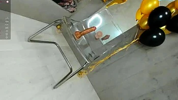 Chubby Blonde MILF Showing Her Big Boobs