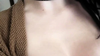 Small titted brunette amateur anal nailed at home