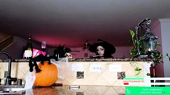 Stacked brunette goes solo toys and masturbation