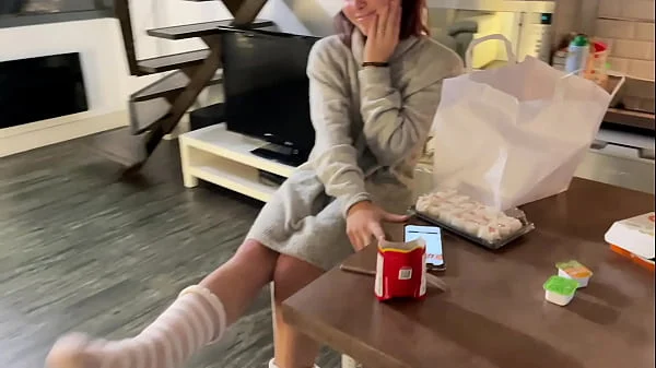 Anal wee-kend teeny Mélia Rose with Joss Lescaf her first BBC.