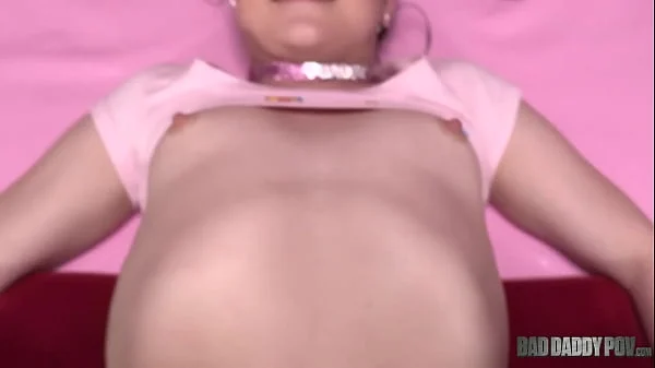 BadDaddyPOV - Pigtails Teen Megan Marx Bounces on Her Stepdad's Cock