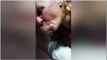 This Amateur Granny Knows How To Give Good Blowjobs