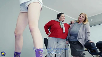 The Bbw Evil Stepmoms Jana And Edina Are Back To Teach Hot Young Maya A Very Special Lesson