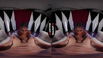 Smoking Hot Ebony Stripper Swallows Your Load After Riding Big