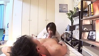 Gカップ巨乳美女がクンニで喘ぎフェラの後はバックピストンで悶絶