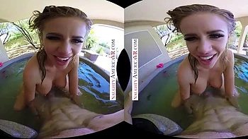 Your pornstar girlfriend Jessa Rhodes is horny, wet, and ready for your thick cock