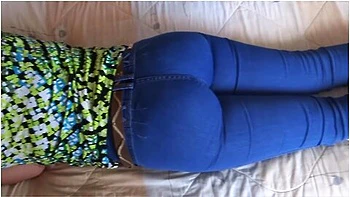 Beautiful Stepmom Shows Off Her Wonderful Ass For Stepson To Jerk Off