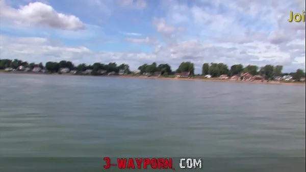 3-Way Porn - Group Fucking on a Speed Boat - Part 3