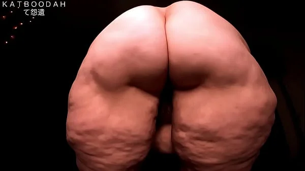 Fat Ass Cum Covered Wet SSBBW Breeding Pit Slave Training