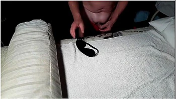 Old Barres Prepares Everything For My Clit Massage