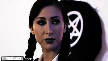 BurningAngel Adult Wednesday Addams Fucks at School Reunion