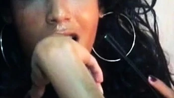 Close Up Black And White Blowjob