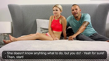 FakeTaxi Hot blonde tourist in first time blowjob