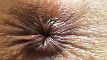 Winking Butthole Close-Up on Webcam