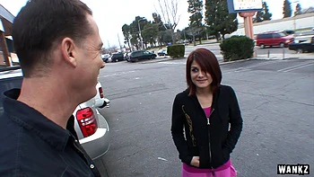 Teacher Fucks Hot Slutty Blonde On His Desk After School