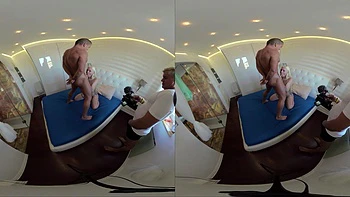 Kyra Hot Behind The Scenes VR Part Two - Curvy Babe w Volcano