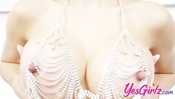 Stunning missionary pose fuck with a big-boobed lady Melissa Stratton