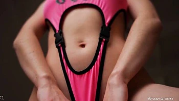 Glamorous fuck doll DianaQ shows off her sexy naked body