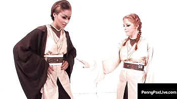 Bendy Skin Diamond and Penny Pax - lesbians porn - Penny Pax Live