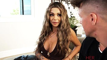 Love Her Feet featuring Jay Romero and Ava Amira's feet sex porn