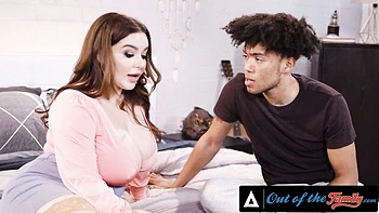 Striking Natasha Nice at blowjob movie