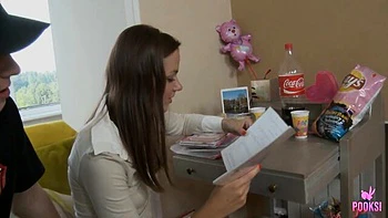 Heavenly Uma and Milo's riding trailer