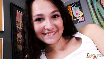 Exciting Liz Jordan at blowjob sex