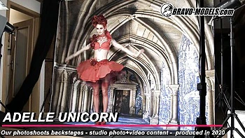 Bravo Models featuring Adelle Unicorn and Adelle's adelle unicorn scene