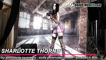 Watch glorious Sharlotte Thorne's clip