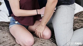 All natural sex with enticing Dan Ferrari and Macy Meadows from Cherry Pimps