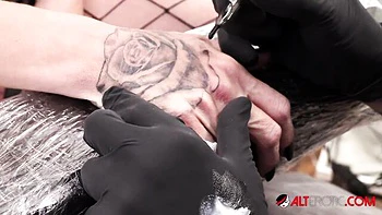 Leah Luv's skinny action by AltErotic