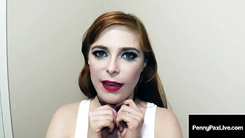 Irresistible Penny's fat dick clip