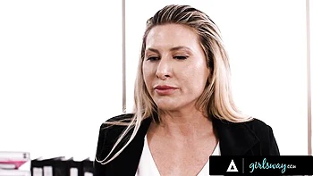 Girls Way featuring Ariel X and Kenna James's strapon video