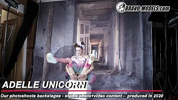 Tender Adelle Unicorn and Adelle's small tits trailer