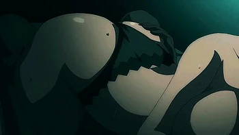 Hentai PD featuring nymph's paizuri action